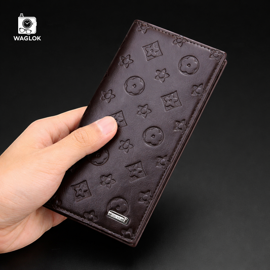 Embossed Monogram Purse