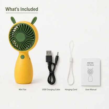 USB Rechargeable Mini Fan
