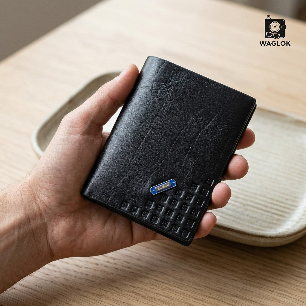 Balebaily Square Pattern Wallet