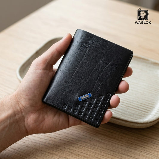 Balebaily Square Pattern Wallet