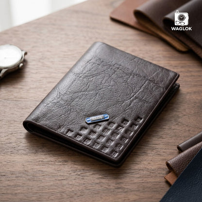 Balebaily Square Pattern Wallet