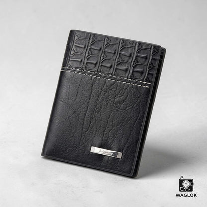 Balebaily Croc Texture Wallet