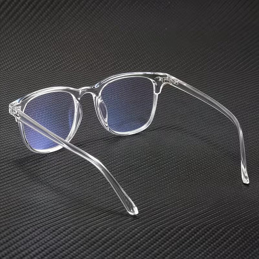 Transparent UV400 Blue Light Blocking Glasses with Box