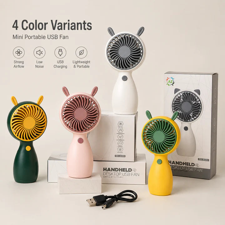 USB Rechargeable Mini Fan
