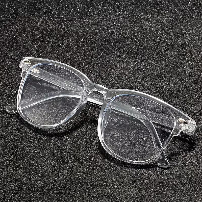Transparent UV400 Blue Light Blocking Glasses with Box