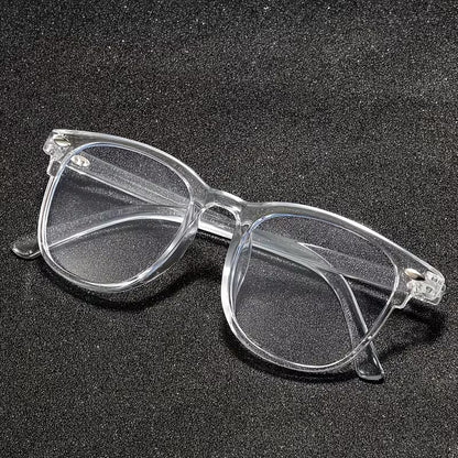 Transparent UV400 Blue Light Blocking Glasses with Box