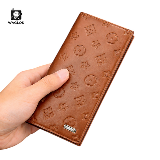 Embossed Monogram Purse