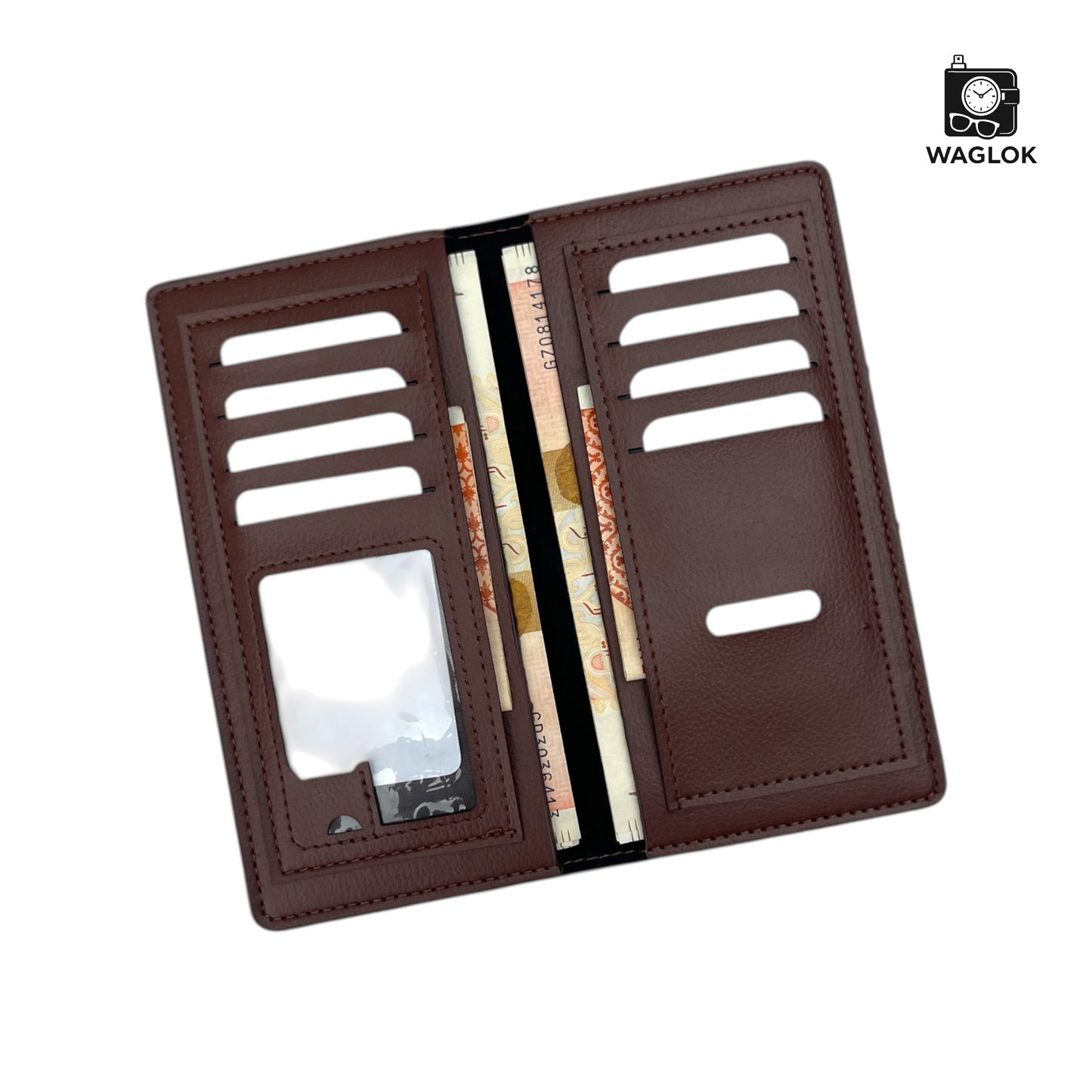 Long Bifold Wallet