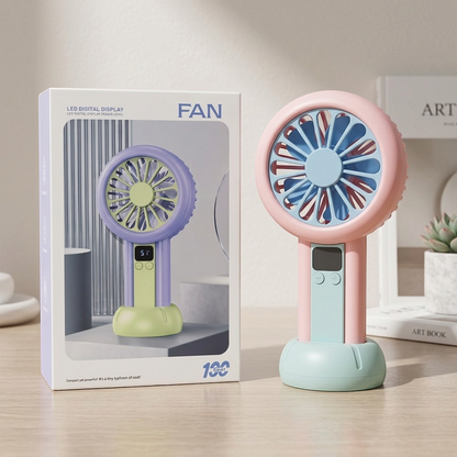 Smart LED Mini Fan