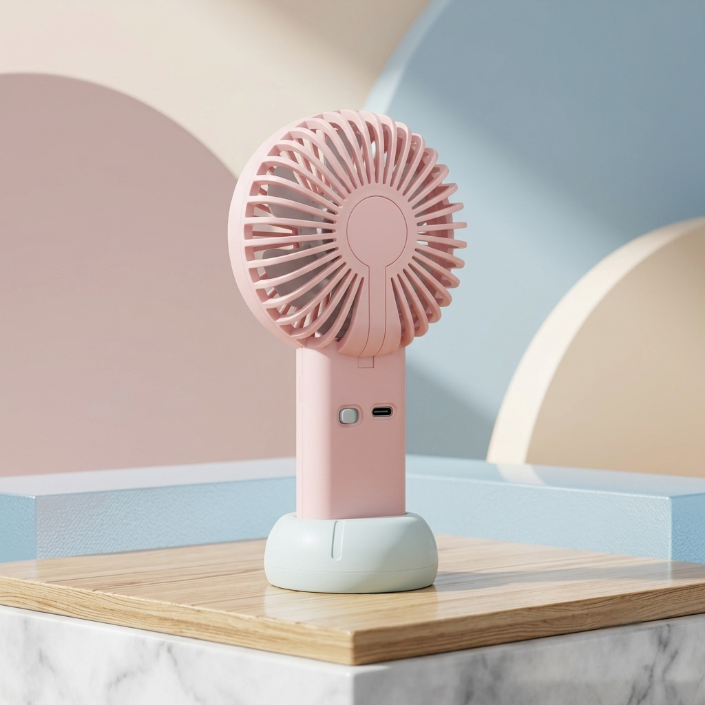 Smart LED Mini Fan