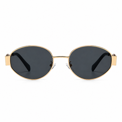 Golden Oval Shades