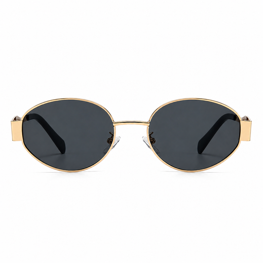 Golden Oval Shades